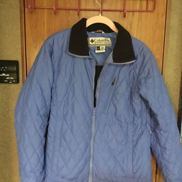 NWOT. Columbia BrandWomen’s Size Small Powder Blue Vertex Puffy Coat - Picture 1 of 9